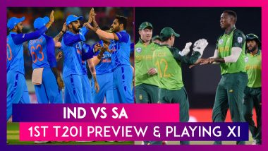 IND vs SA 1st T20I 2022 Preview & Playing XI: Teams Aim For A Winning Start
